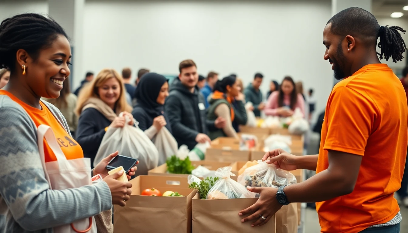 Distribuição de alimentos